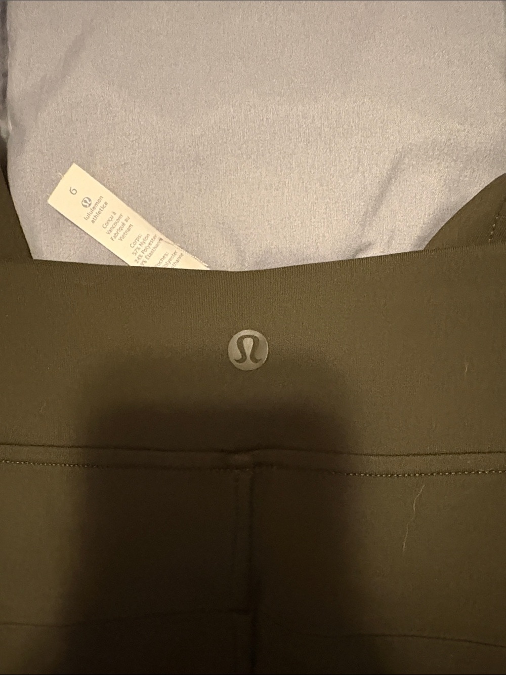 lululemon athletica Olive Green High-Waist pants - Picture 3 of 3